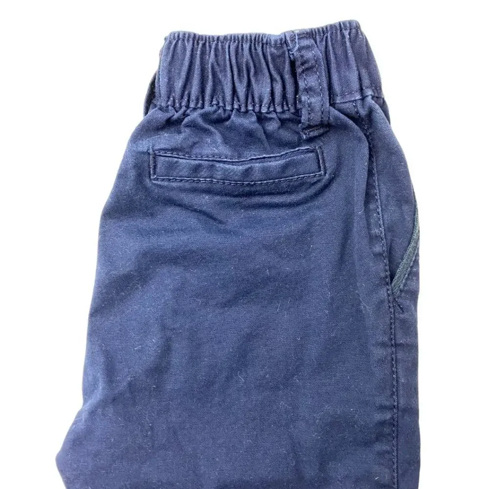 GAP Chino Pants with Elastic Waist Band Blue 6-12 M